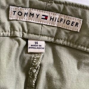 Tommy Hilfiger Sage Green capris